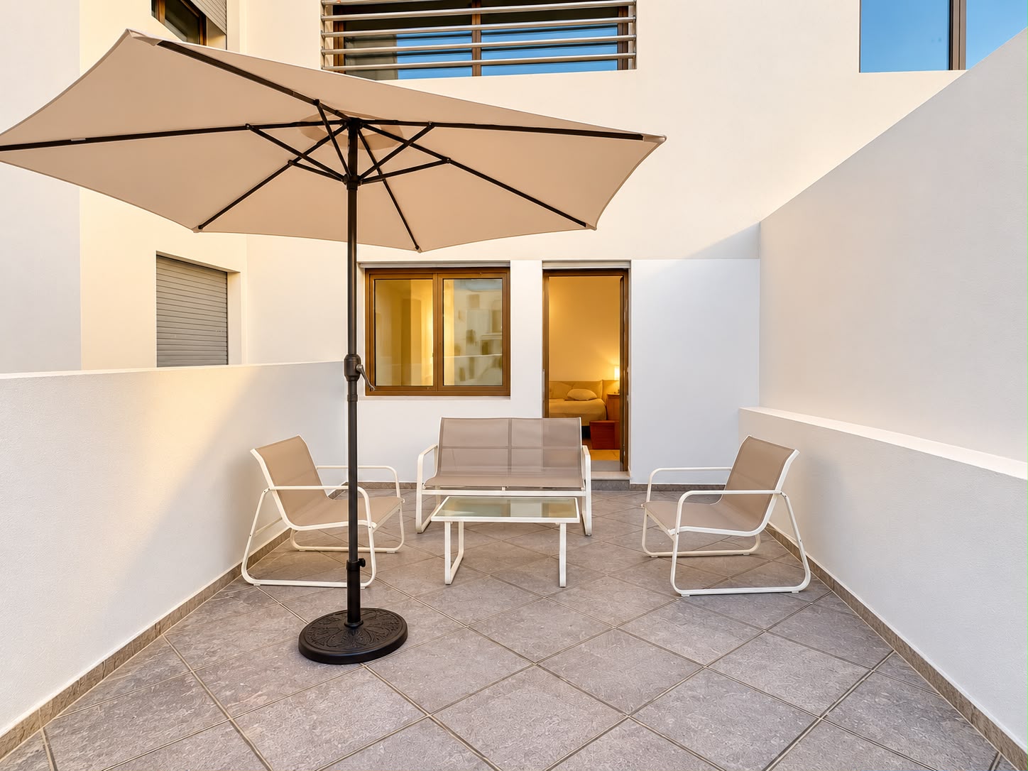 Le salon de terrasse